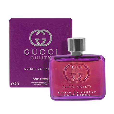 gucci guilty elixir de parfum pour femme|gucci guilty pour femme fragrantica.